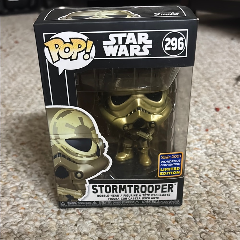 Funko Star Wars Stormtrooper Gold Edition